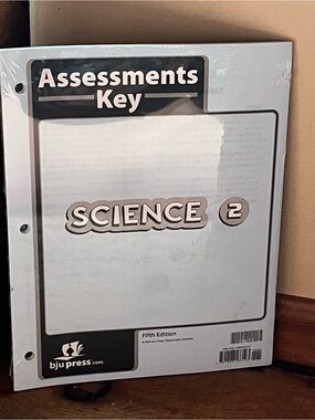 Brand New BJU Press- Science 2 Assessment Answer Key (5th ed.) Homeschool